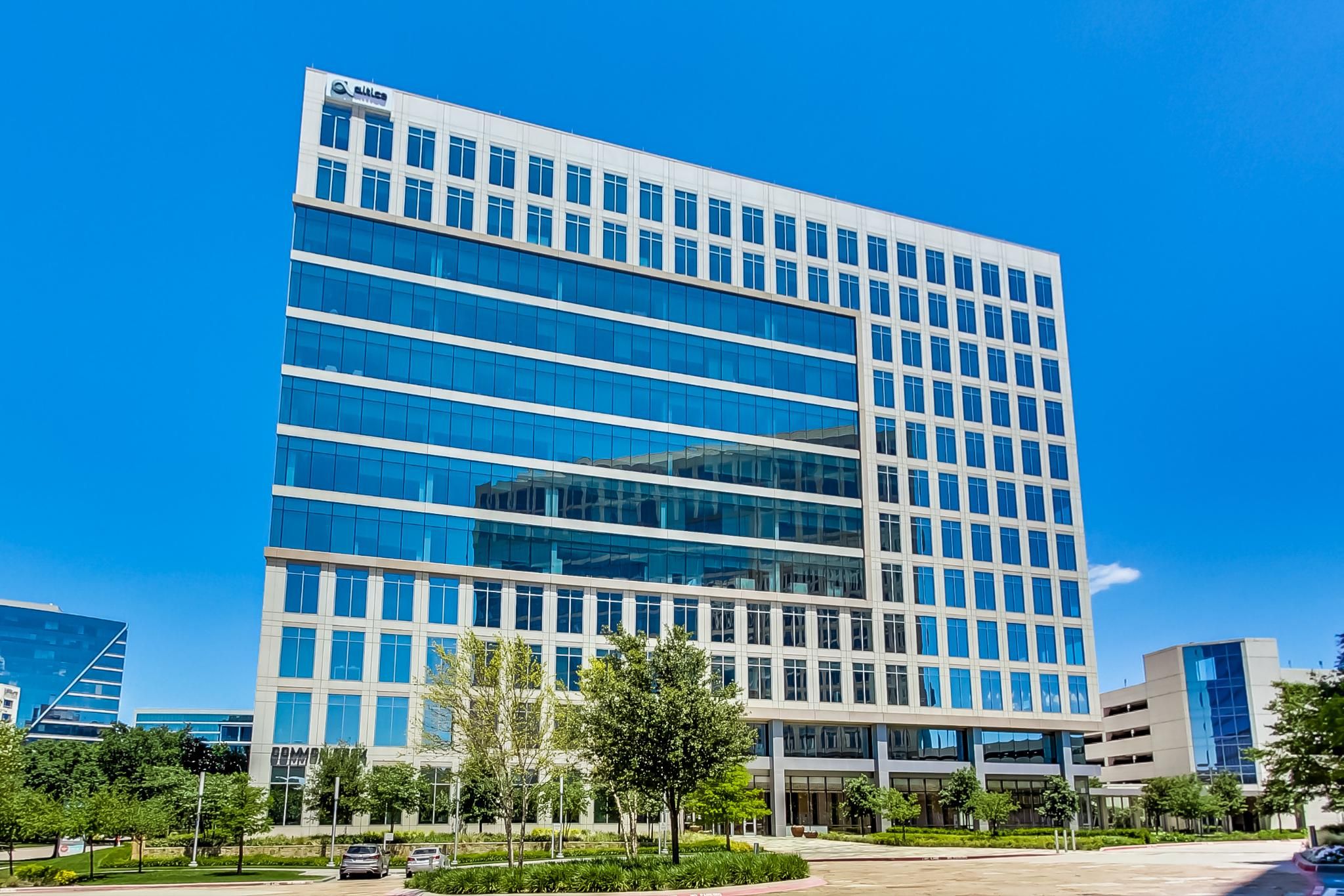Exterior of the Granite Park office in Plano, Texas.